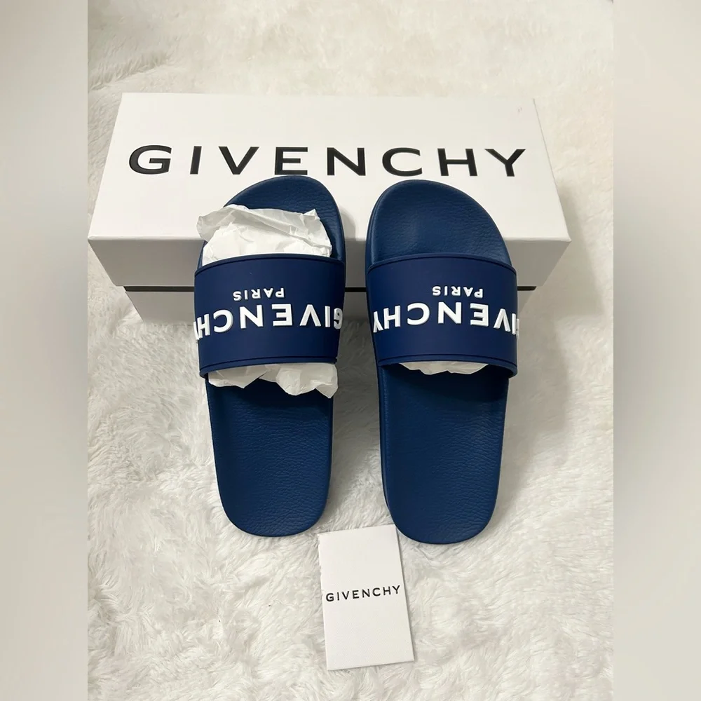 Givenchy Slide Sandals - Deep Blue - Picture 10 of 10